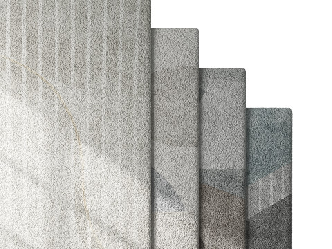 Carpet set 75 Modello 3D