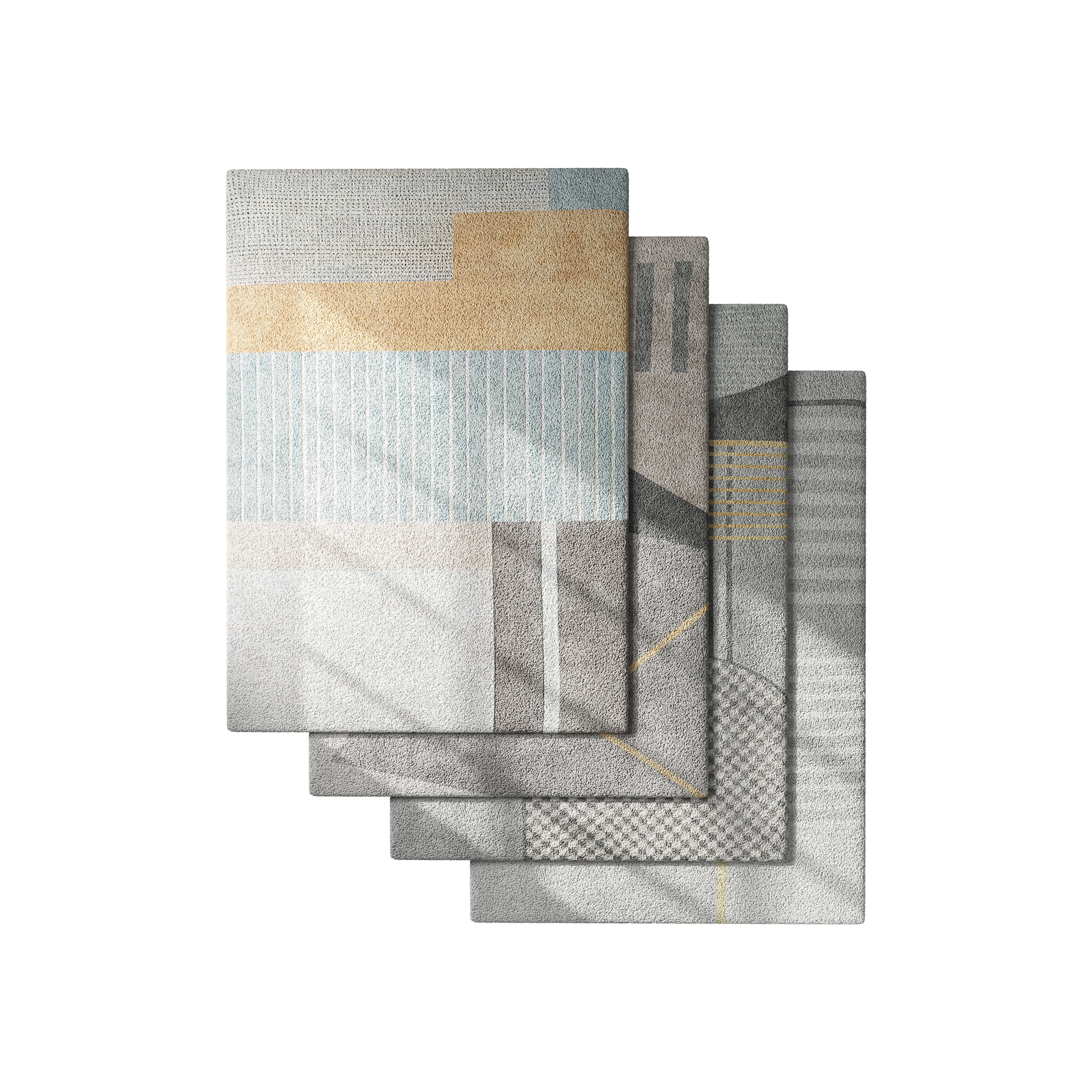 Carpet set 76 3D Model .c4d .max .obj .3ds .fbx .stl .blend 