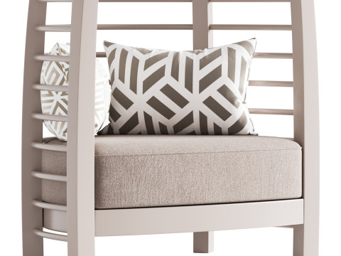 CHOCOLATE ICONIC UPHOLSTERED CHAIR 3Dモデル