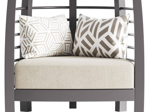 CHOCOLATE ICONIC UPHOLSTERED CHAIR 3Dモデル