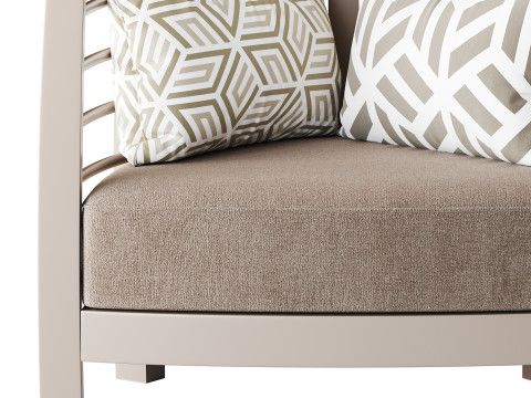 CHOCOLATE ICONIC UPHOLSTERED CHAIR 3Dモデル