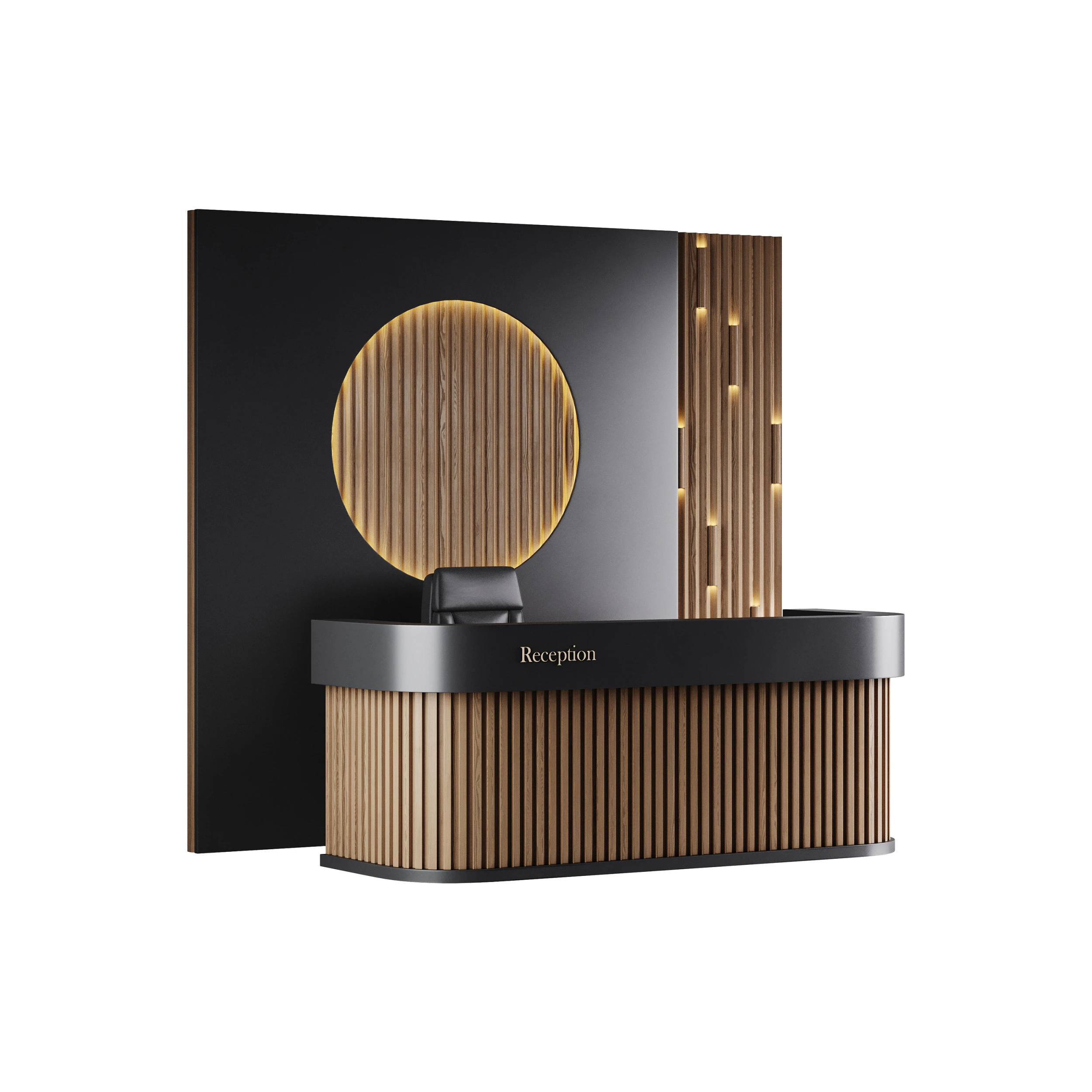 Contemporary Reception 01 3D Model .c4d .max .obj .3ds .fbx .stl .blend 