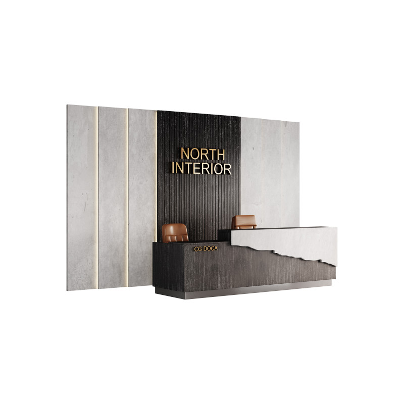 Contemporary Reception 02 3D 모델 .c4d .max .obj .3ds .fbx .stl .blend 