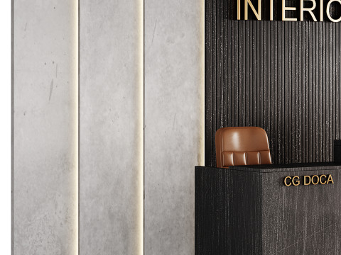 Contemporary Reception 02 3D 모델