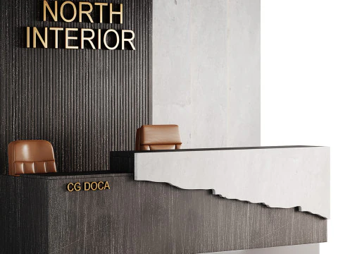 Accoglienza contemporanea 02 Modello 3D