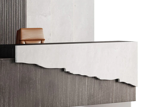 Accoglienza contemporanea 02 Modello 3D