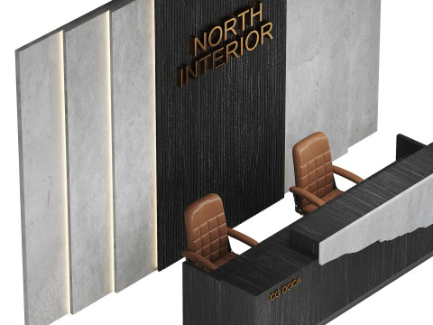 Accoglienza contemporanea 02 Modello 3D