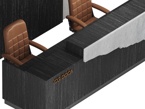 Accoglienza contemporanea 02 Modello 3D