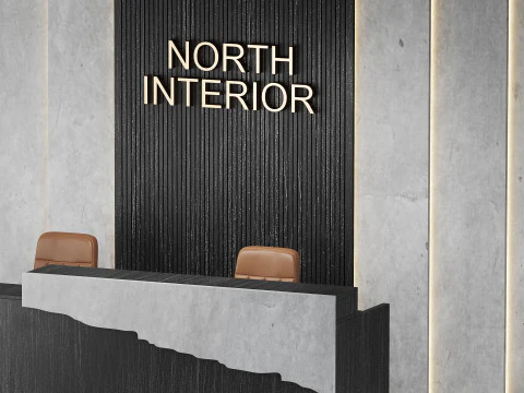 Accoglienza contemporanea 02 Modello 3D