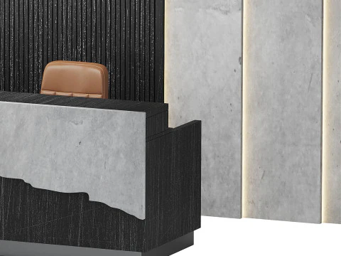 Accoglienza contemporanea 02 Modello 3D