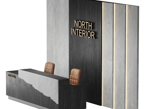 Accoglienza contemporanea 02 Modello 3D