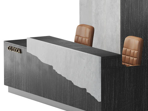 Accoglienza contemporanea 02 Modello 3D