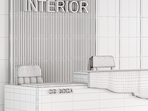 Contemporary Reception 02 3D 모델