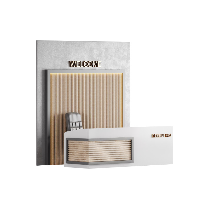 Contemporary Reception 03 3D Model .c4d .max .obj .3ds .fbx .stl .blend 