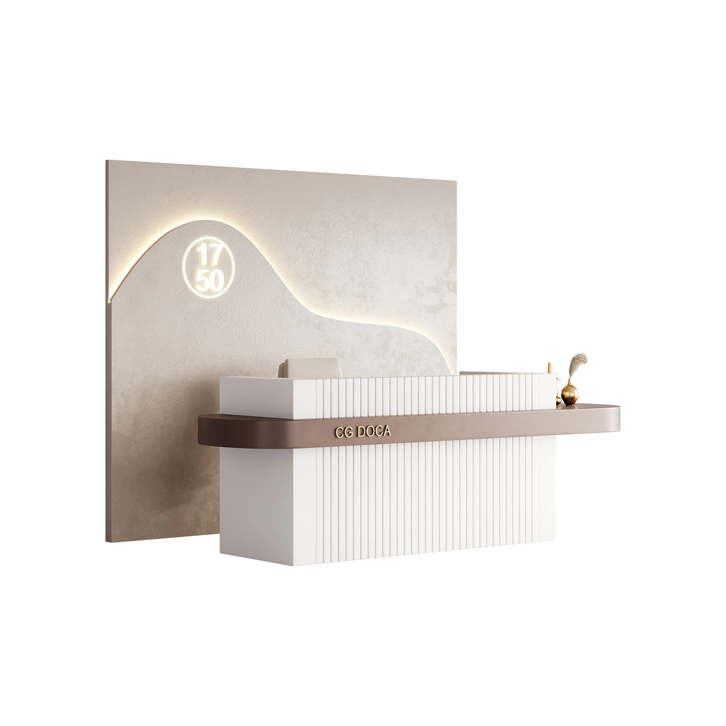 Contemporary Reception 04 3D Model .c4d .max .obj .3ds .fbx .stl .blend 