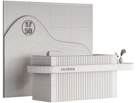 Contemporary Reception 04 3D Model