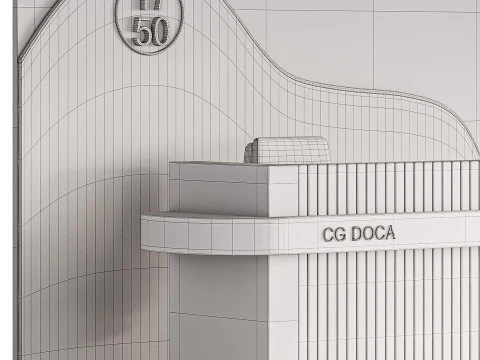 Contemporary Reception 04 3D Model