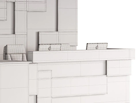Contemporary Reception 05 3D Model