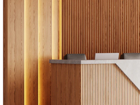 Zeitgen&ouml;ssischer Empfang 06 3D Modell