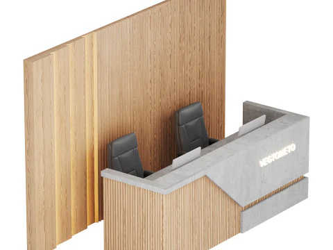 Zeitgen&ouml;ssischer Empfang 06 3D Modell