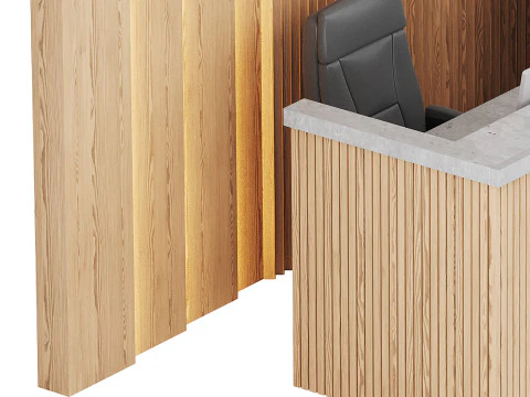 Zeitgen&ouml;ssischer Empfang 06 3D Modell