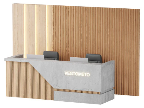 Zeitgen&ouml;ssischer Empfang 06 3D Modell