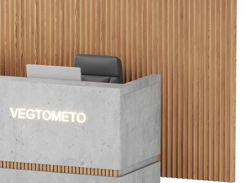 Zeitgen&ouml;ssischer Empfang 06 3D Modell