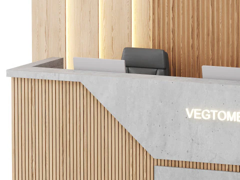 Zeitgen&ouml;ssischer Empfang 06 3D Modell