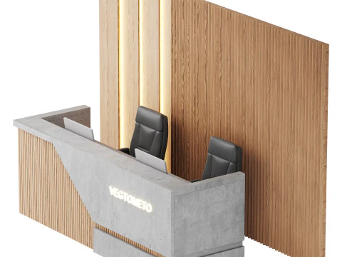 Zeitgen&ouml;ssischer Empfang 06 3D Modell