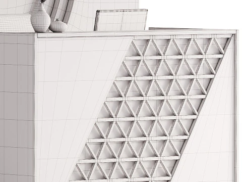 Contemporary Reception 09 3D Model