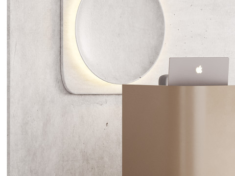 Contemporary Reception 12 3D Model