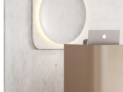 Contemporary Reception 12 3D Model