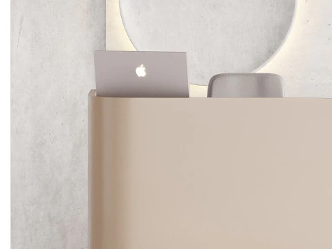 Contemporary Reception 12 3D Model