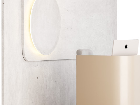 Contemporary Reception 12 3D Model