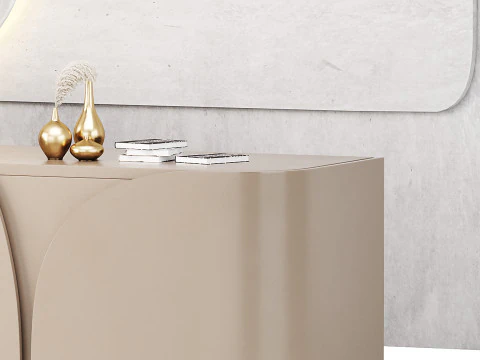 Contemporary Reception 12 3D Model