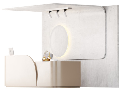 Contemporary Reception 12 3D Model