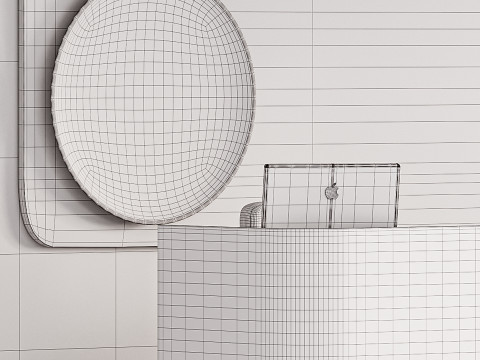 Contemporary Reception 12 3D Model
