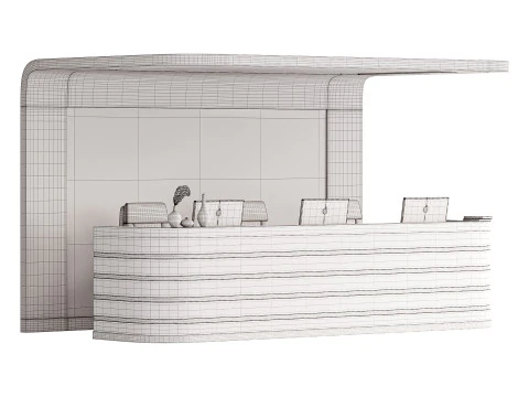 Contemporary Reception 14 3D Model