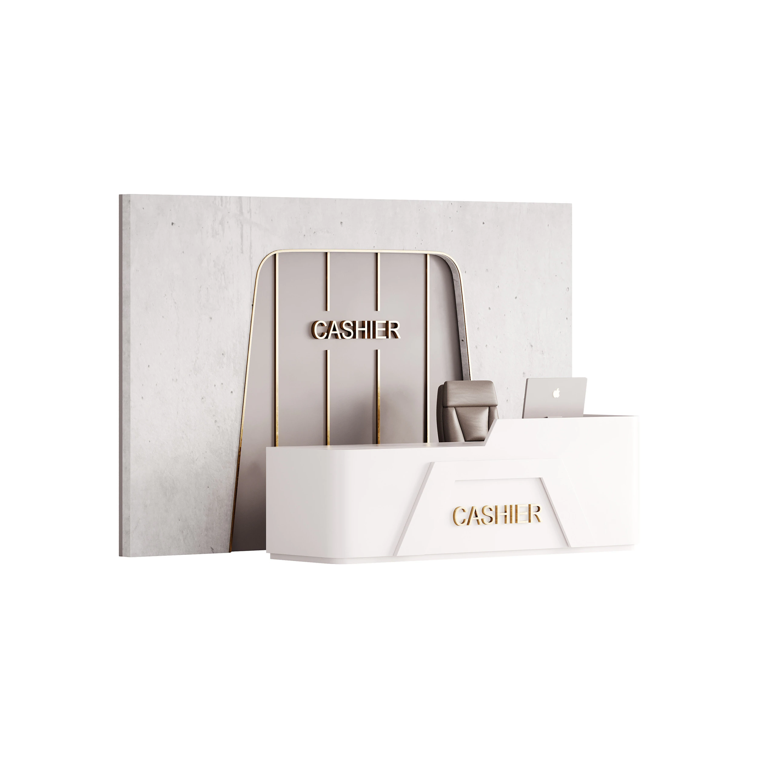 Accoglienza contemporanea 15 Modello 3D .c4d .max .obj .3ds .fbx .stl .blend 