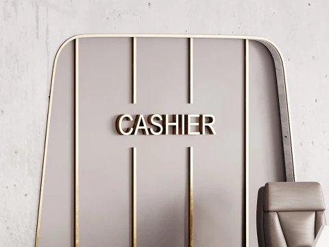 Accoglienza contemporanea 15 Modello 3D