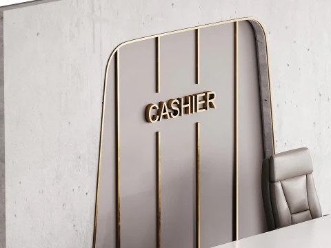 Accoglienza contemporanea 15 Modello 3D