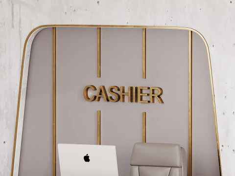 Accoglienza contemporanea 15 Modello 3D