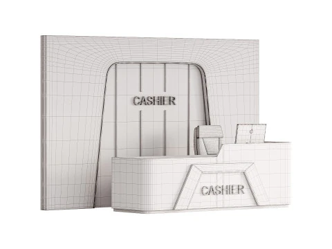 Accoglienza contemporanea 15 Modello 3D