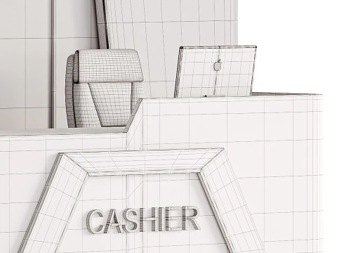 Accoglienza contemporanea 15 Modello 3D