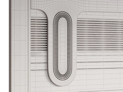 Ricezione contemporanea 23 Modello 3D