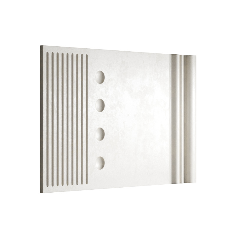 Decorative Wall panel 76 3D Model .c4d .max .obj .3ds .fbx .stl .blend 