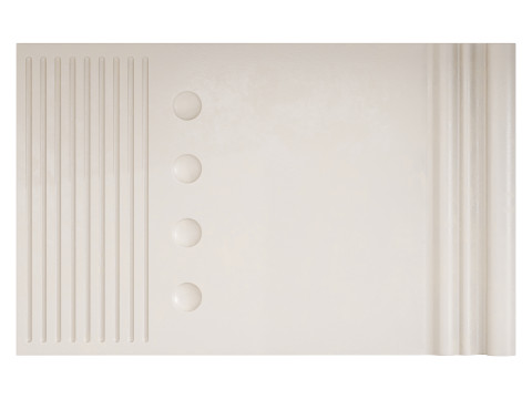 Decorative Wall panel 76 3D Model
