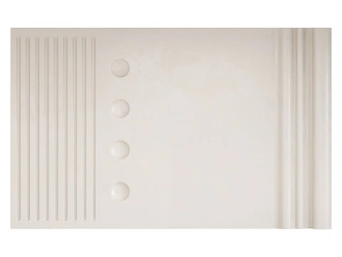 Декоративная настенная панель 76 3D Модель