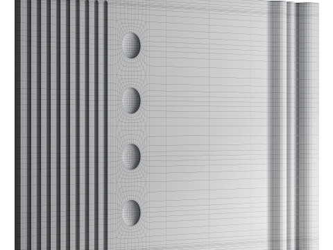 Decorative Wall panel 76 3D Model