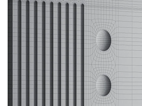 Декоративная настенная панель 76 3D Модель